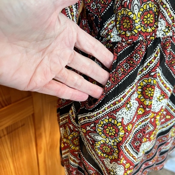 O’Neill XL Shorts Romper Boho Bohemian Neutral Chic Contemporary - Picture 8 of 10